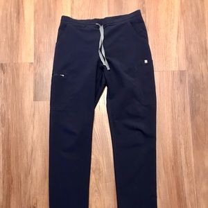 Figs Navy Small Tall Yola Scrub Pant